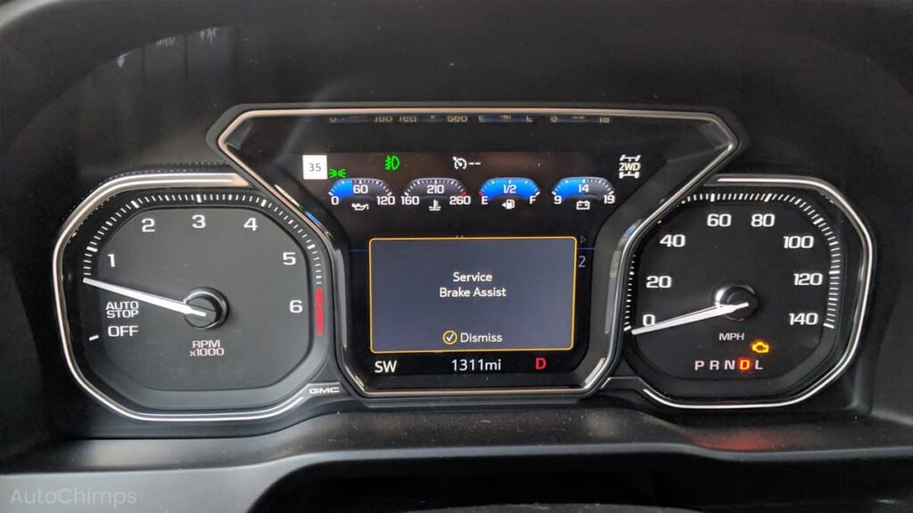 Service Brake Assist Light Illuminated? [Easy Solution]